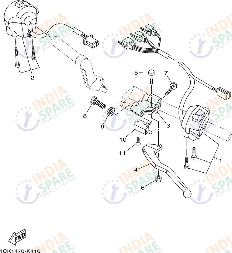 HANDLE SWITCH & LEVER
